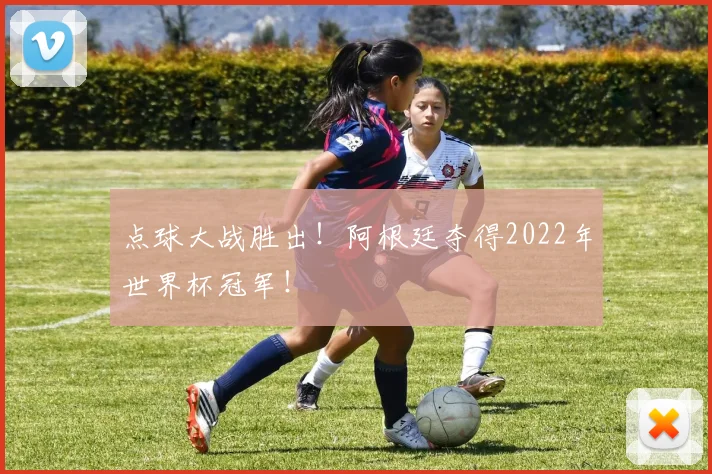 点球大战胜出！阿根廷夺得2022年世界杯冠军！