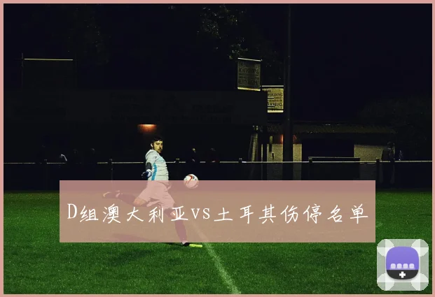 D组澳大利亚vs土耳其伤停名单